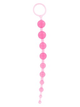 PERLINE ANALI GRADUALI FLESSIBILI \"THAI TOY BEADS\" ROSA